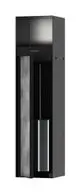 Hansgrohe-HG-XtraStoris-Rock-Einbau-Toilettenbuerstenhalter-mit-Papierhalter-und-befliesbarer-Tuer-Mattschwarz-56062670 gallery number 1